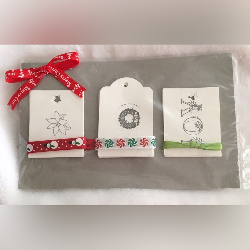 Festive Christmas Gift Tags Set